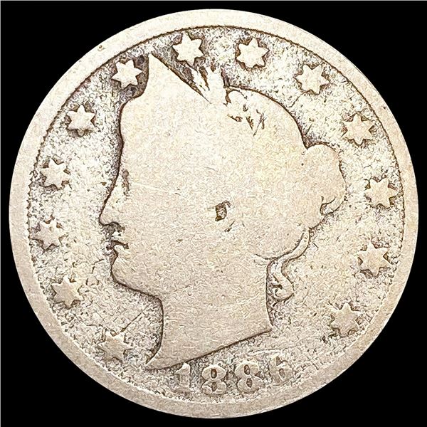 1886 Liberty Victory Nickel NICELY CIRCULATED