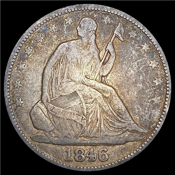 1846-O Seated Liberty Half Dollar NICELY CIRCULATE