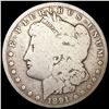 Image 1 : 1891-CC Morgan Silver Dollar NICELY CIRCULATED