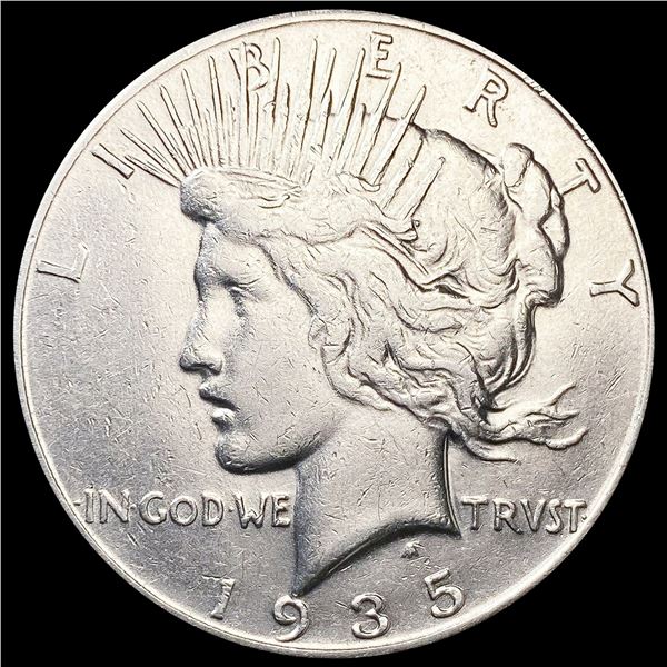 1935-S Silver Peace Dollar LIGHTLY CIRCULATED