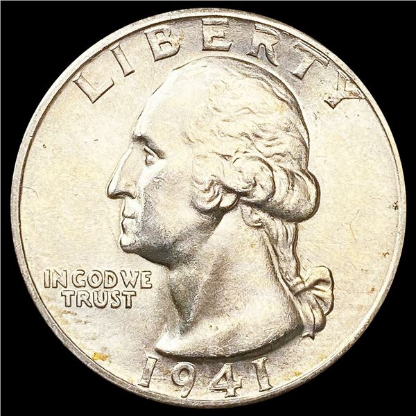 1941-D Washington Silver Quarter UNCIRCULATED