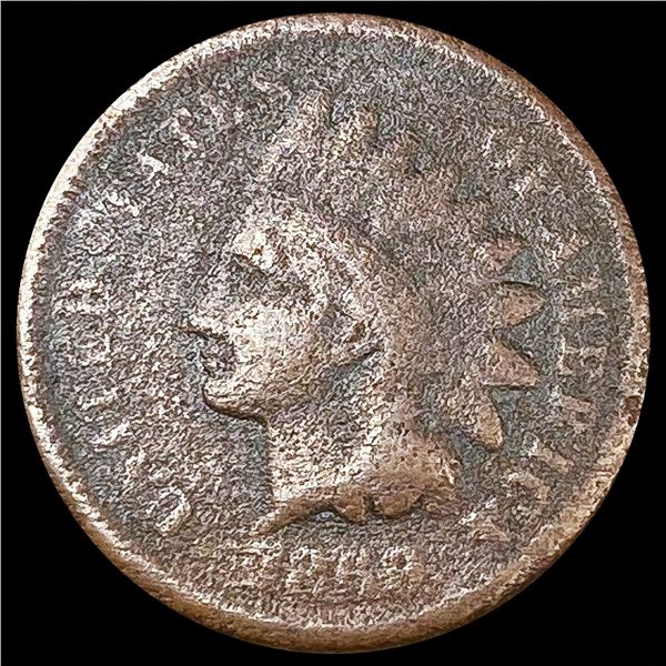 1869 Indian Head Cent NICELY CIRCULATED
