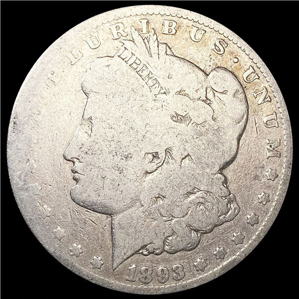 1893-CC Morgan Silver Dollar NICELY CIRCULATED