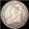 Image 1 : 1830 0-113 Cap Bust Half Dollar R2 NICELY CIRCULAT