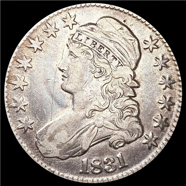 1831 Capped Bust Half Dollar NICELY CIRCULATED