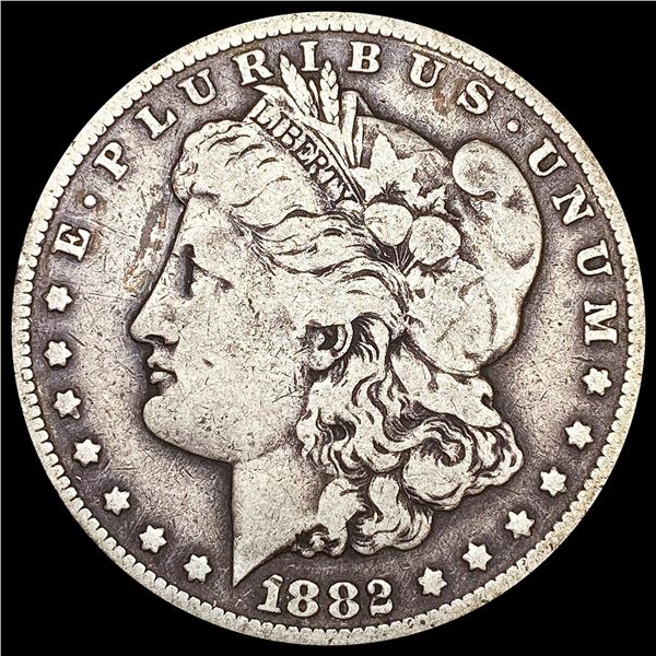 1882-CC Morgan Silver Dollar LIGHTLY CIRCULATED