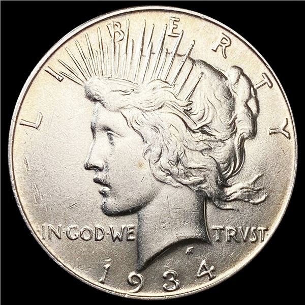 1934 Silver Peace Dollar UNCIRCULATED