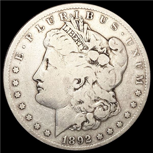 1892-S Morgan Silver Dollar NICELY CIRCULATED