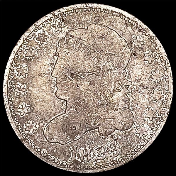 1829 Capped Bust Half Dime NICELY CIRCULATED