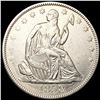 Image 1 : 1858 Seated Liberty Half Dollar CLOSELY UNCIRCULAT