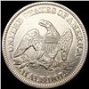 Image 2 : 1858 Seated Liberty Half Dollar CLOSELY UNCIRCULAT