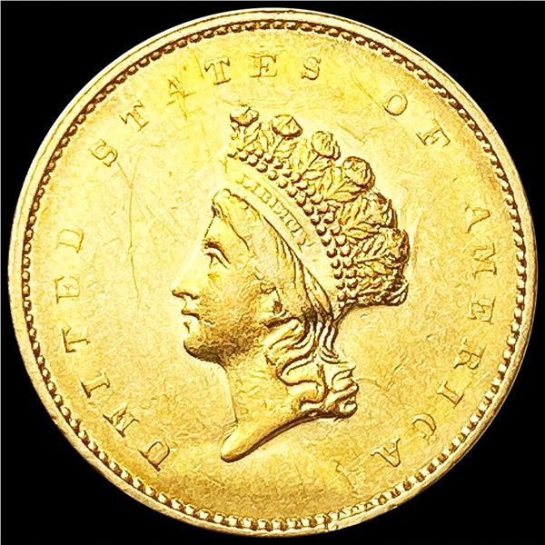 1855 Rare Gold Dollar CLOSELY UNCIRCULATED