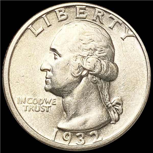 1932-D Washington Silver Quarter CLOSELY UNCIRCULA