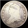 Image 1 : 1809 0-109C Cap Bust Half Dollar R5 NICELY CIRCULA