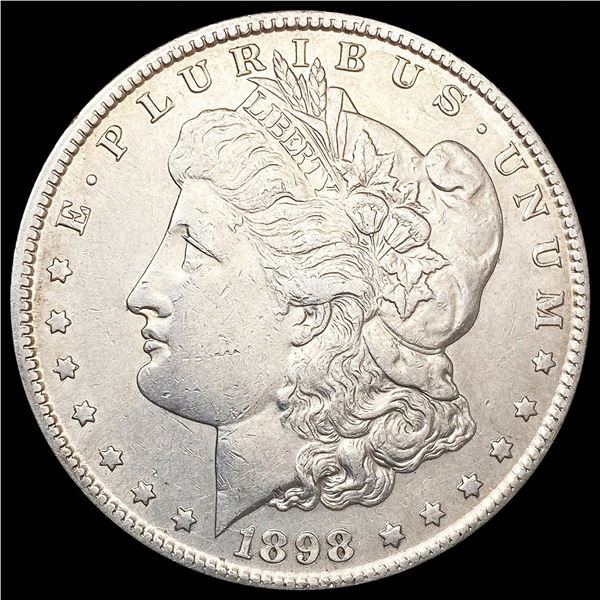 1898-S Morgan Silver Dollar CLOSELY UNCIRCULATED
