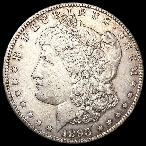 1898-S Morgan Silver Dollar CLOSELY UNCIRCULATED