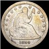 Image 1 : 1839 Seated Liberty Quarter NICELY CIRCULATED