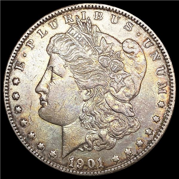 1901 Morgan Silver Dollar NEARLY UNCIRCULATED