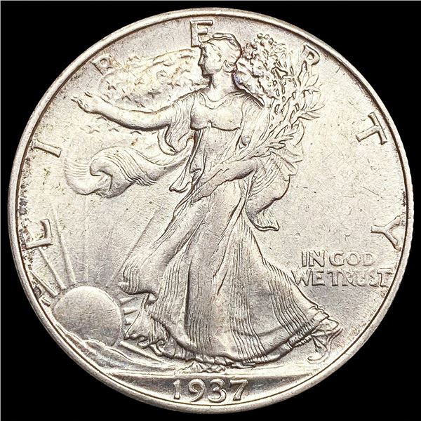 1937-S Walking Liberty Half Dollar CHOICE BU
