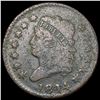 Image 1 : 1814 S-194 Crosslet 4 Large Cent LIGHTLY CIRCULATE