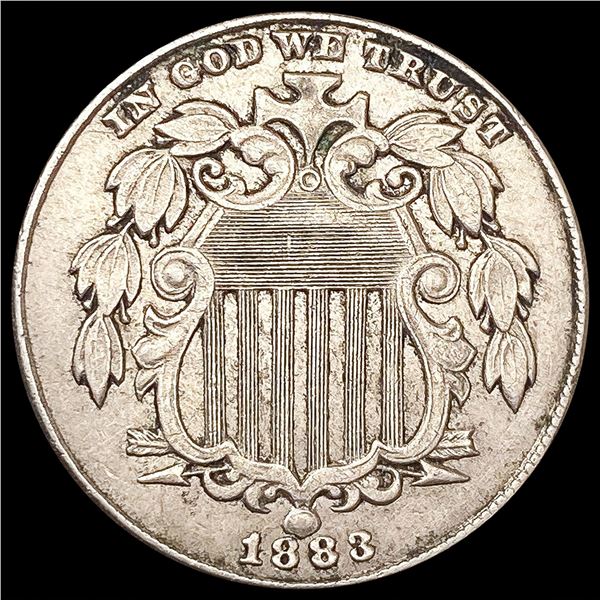 1883 Shield Nickel CLOSELY UNCIRCULATED