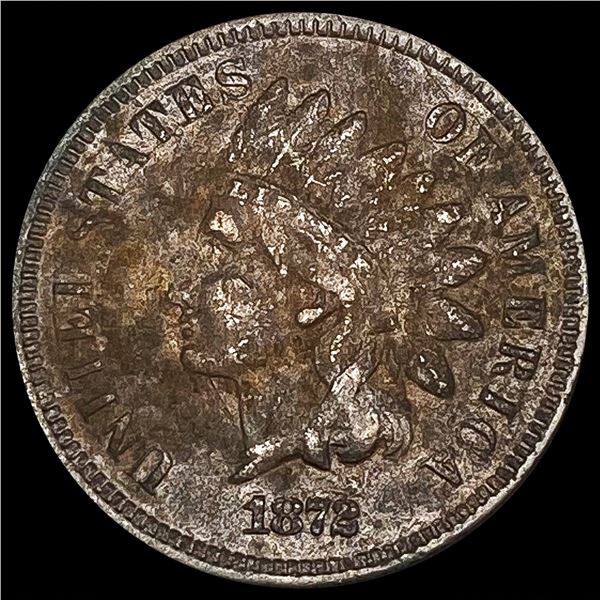 1872 Indian Head Cent LIGHTLY CIRCULATED