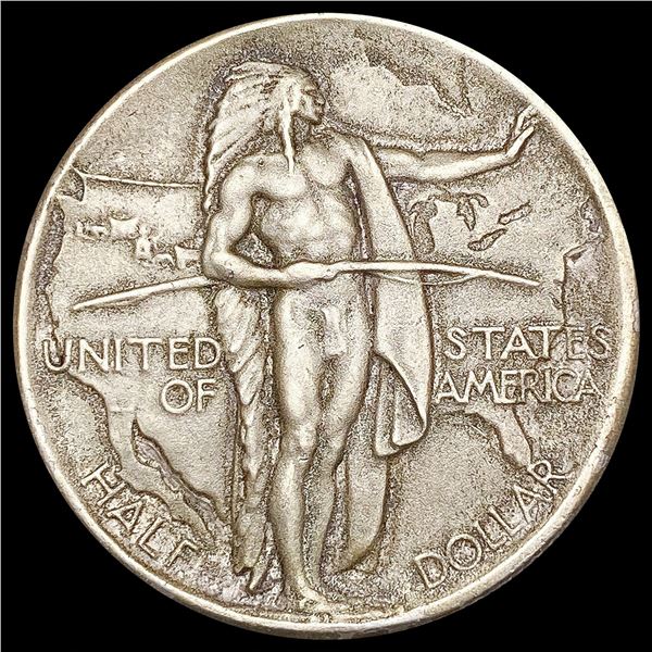 1926 Oregon Trail Half Dollar NEARLY UNCIRCULATED