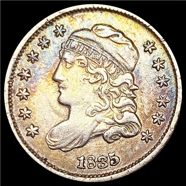 1835 Capped Bust Half Dime ABOUT UNCIRCULATED