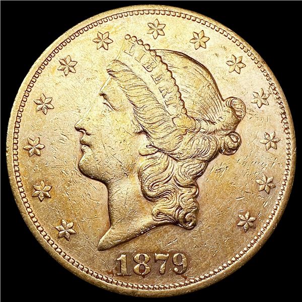 1879-S $20 Gold Double Eagle UNCIRCULATED