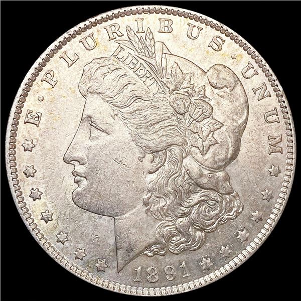 1891-S Morgan Silver Dollar UNCIRCULATED