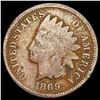 Image 1 : 1869 Indian Head Cent NICELY CIRCULATED