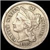 Image 1 : 1882 Nickel Three Cent CLOSELY UNCIRCULATED