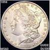 Image 1 : 1894 Morgan Silver Dollar UNCIRCULATED