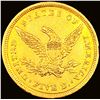 Image 2 : 1839 $5 Gold Half Eagle UNCIRCULATED