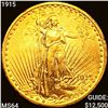 Image 1 : 1915 $20 Gold Double Eagle CHOICE BU