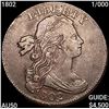Image 1 : 1802 1/000 Draped Bust Cent CLOSELY UNCIRCULATED