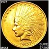 Image 1 : 1907 $10 Gold Eagle CHOICE BU