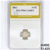 Image 1 : 1863 Seated Liberty Half Dime PGA PR64 CAMEO