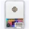 Image 2 : 1863 Seated Liberty Half Dime PGA PR64 CAMEO