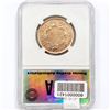 Image 2 : 1818 Large Cent PGA MS63+ RED