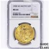 Image 1 : 1908 $20 Gold Double Eagle NGC MS64 No Motto