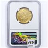 Image 2 : 1881 $10 Gold Eagle NGC MS60