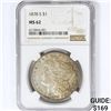 Image 1 : 1878-S Morgan Silver Dollar NGC MS62