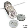 Image 1 : 2002-S 90% Silver Kennedy Half Dollar Roll (20 Coi