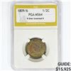 Image 1 : 1809/6 Classic Head Half Cent PGA MS64 9 Ovr Inver