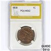 Image 1 : 1838 Large Cent PGA MS62