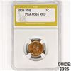 Image 1 : 1909 VDB Wheat Cent PGA MS65 RED