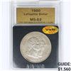 Image 1 : 1900 Lafayette Silver Dollar MMNS MS62