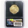 Image 2 : 2014 A.G.E. $25 1/2oz Gold Signed Iskowitz NGC MS6