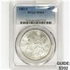 Image 1 : 1881-S Morgan Silver Dollar PCGS MS64